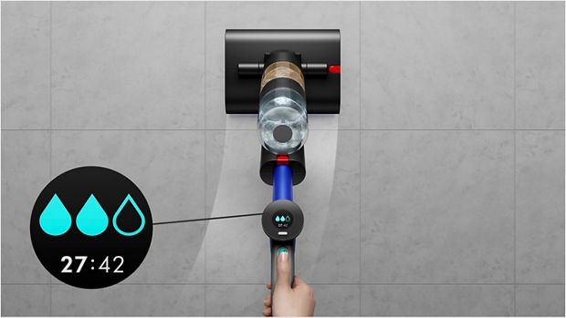 Dyson WashG1 using Med mode