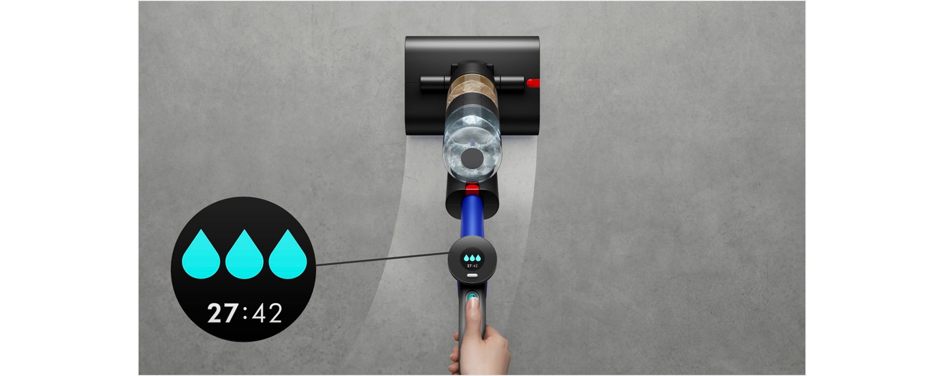 Dyson WashG1 using High mode