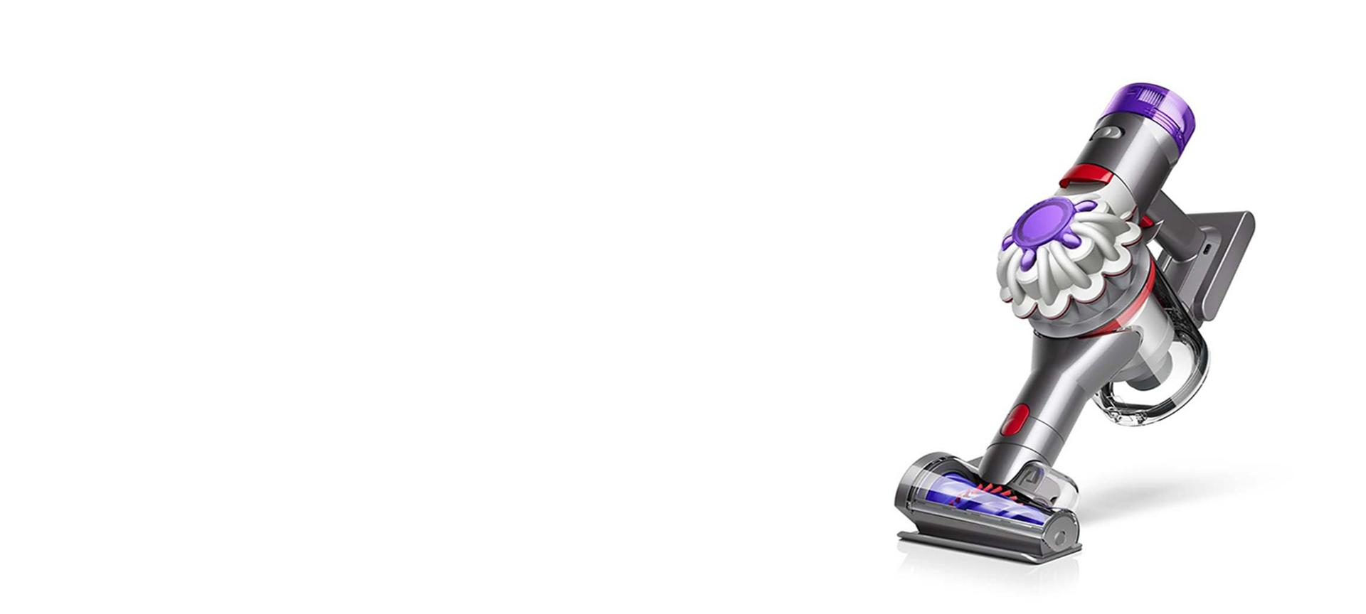 A Dyson V8 Focus vacuum.