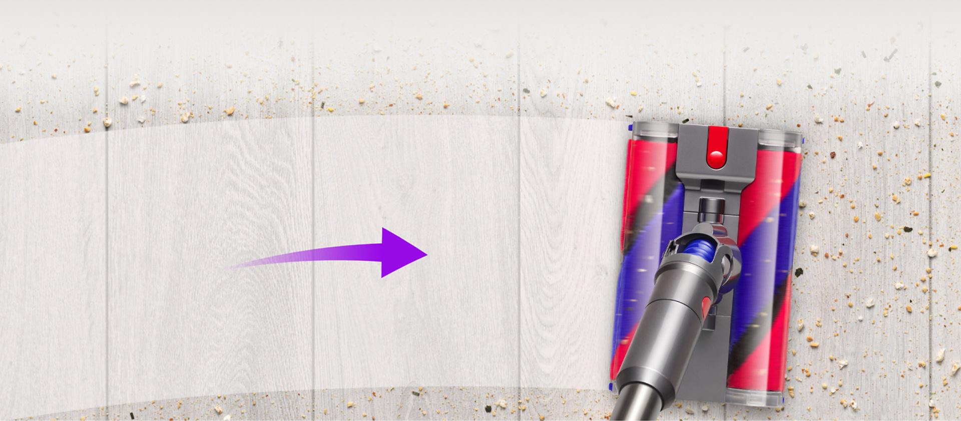 Dyson's most manoeuvrable cordless vacuum <sup>2</sup>