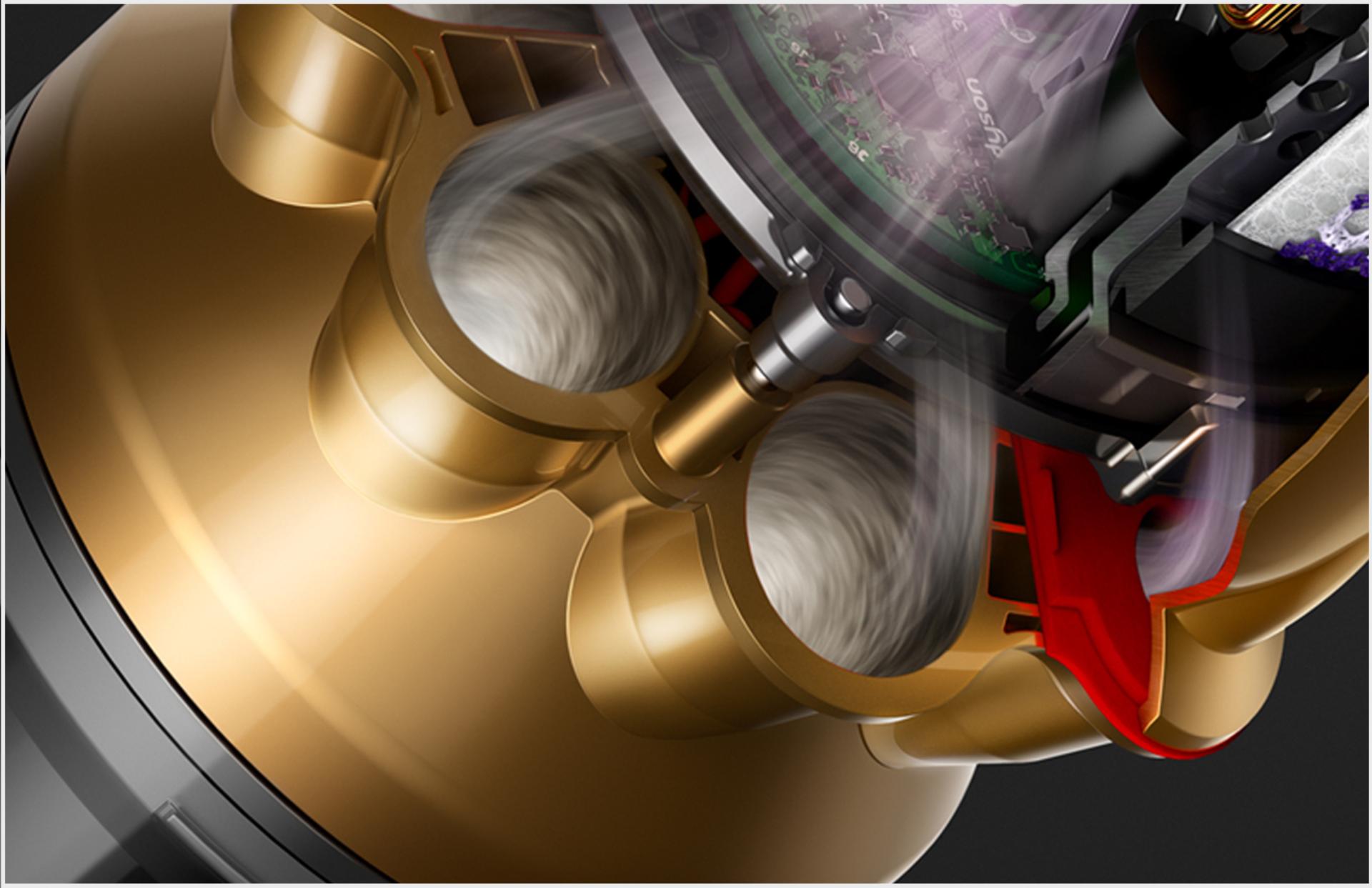 لقطة توضيحية لمخطط يعرض فرازات المكنسة المخروطية.