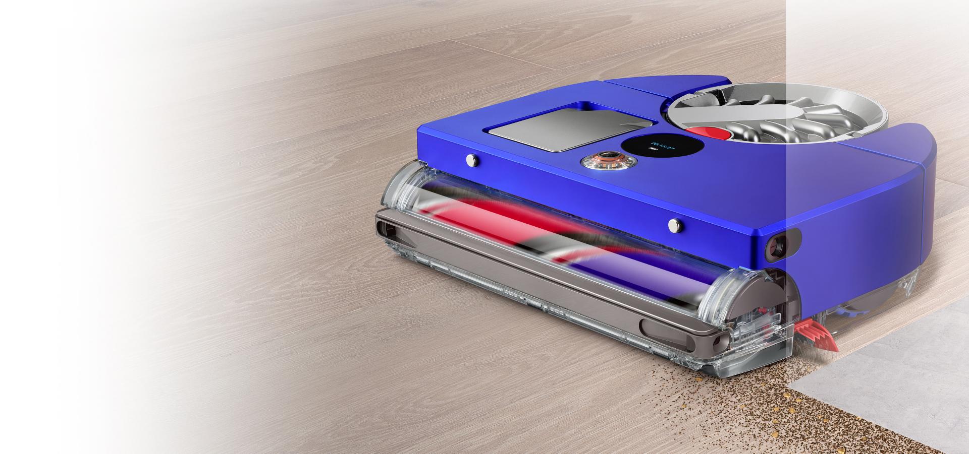 يقوم روبوت Dyson 360 Vis Nav بالتنظيف على طول الجدار