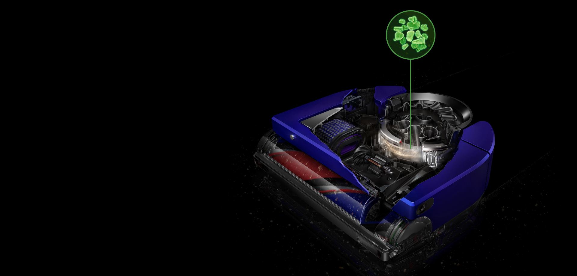 مرحلة الفلترة الثانية: فلتر الشبكة المعدنية