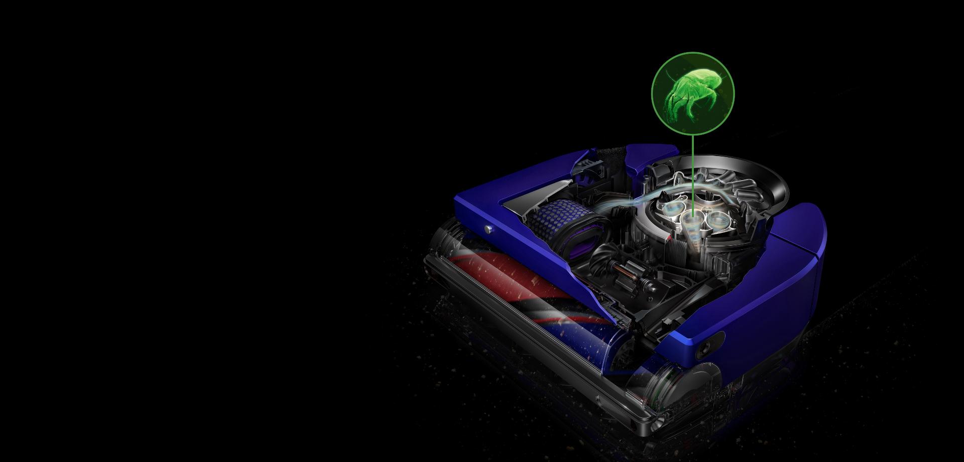 필터레이션 3단계: 강력한 싸이클론