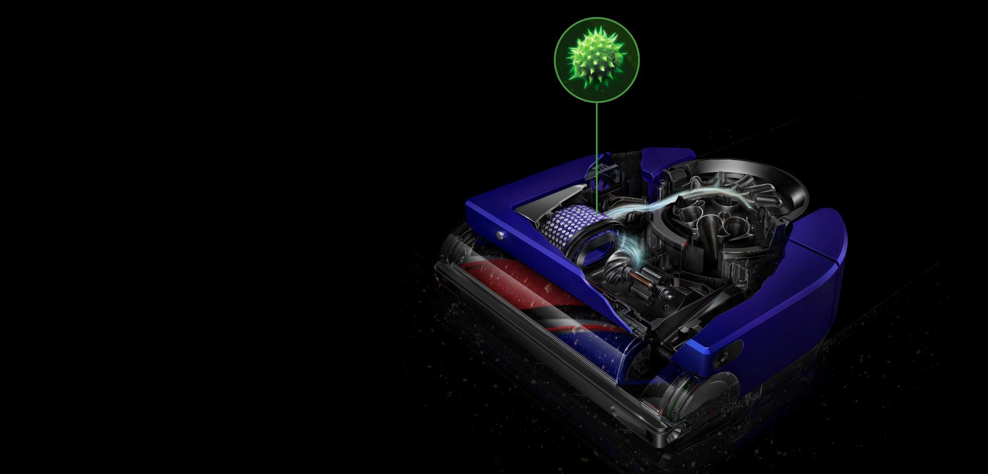 필터레이션 4단계: 프리 모터 필터