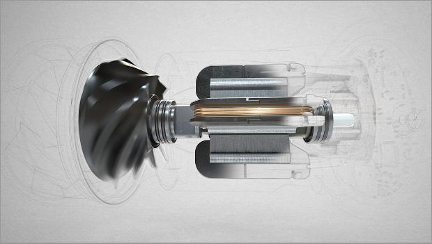 Cutaway animation of the Dyson Hyperdymium motor