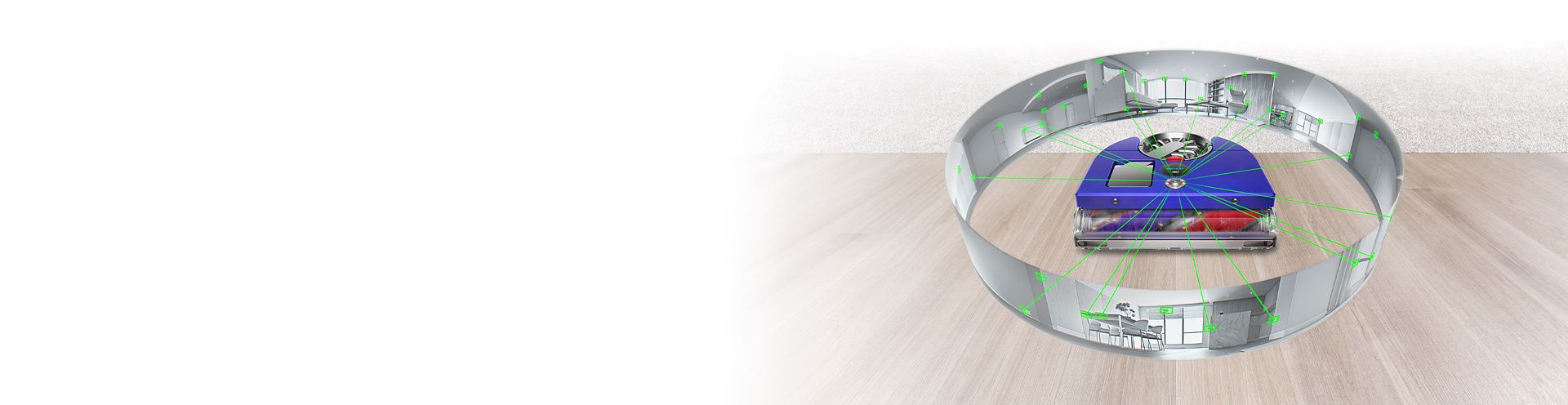 Dyson 360 visnav robot vacuum