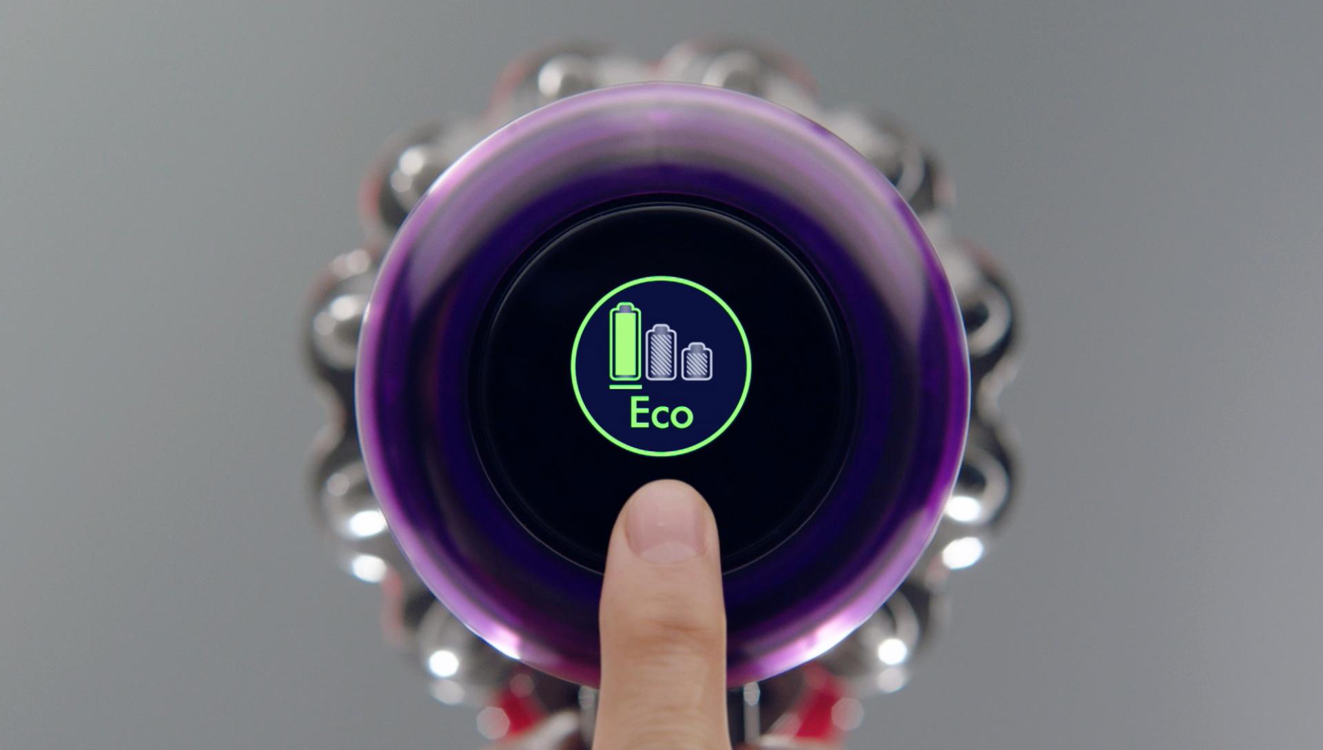 dyson v11 lcd vacuum overview play screen
