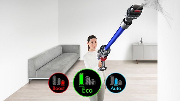 Three cleaning modes