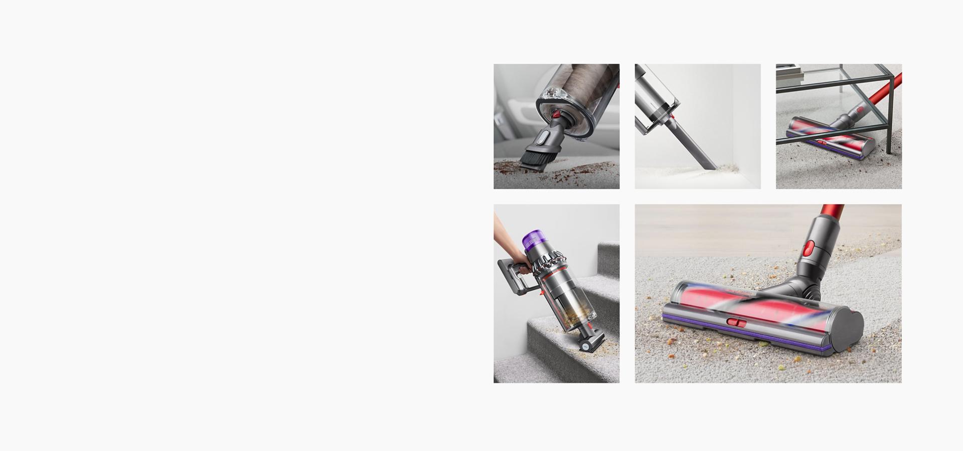 The Dyson V11 Outsize vacuum cleaning around the home