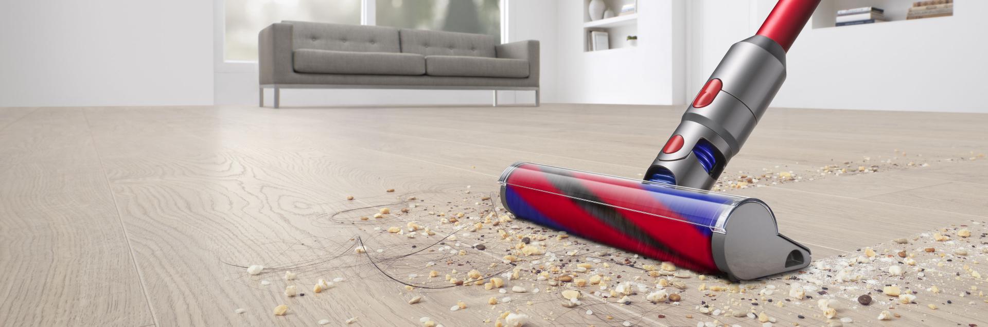 Dyson stick vacuum on hardfloor