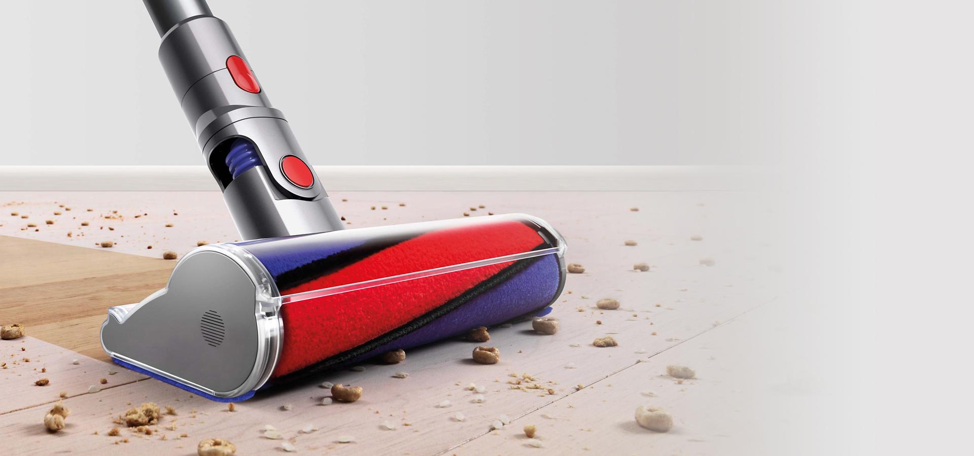 صورة مُقرَّبة لرأس التنظيف Fluffy