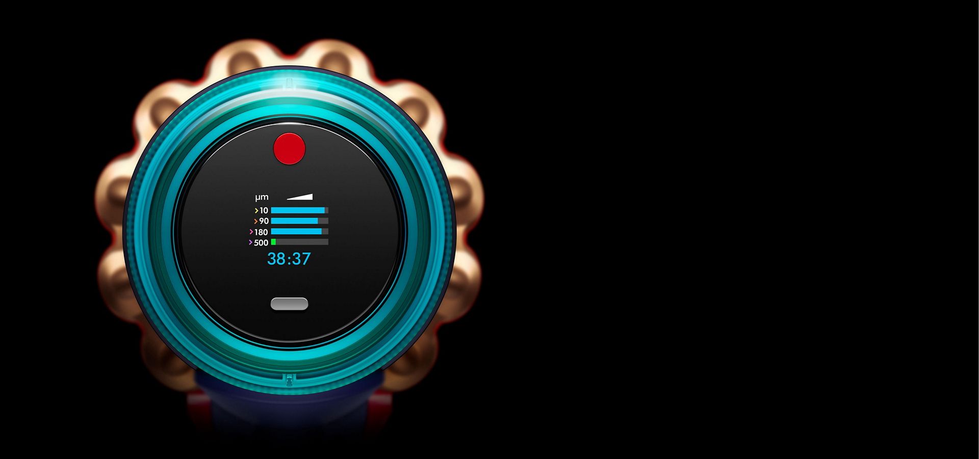 Dyson Gen5detect kablosuz süpürgenin yeni Dust Detect LCD ekranı