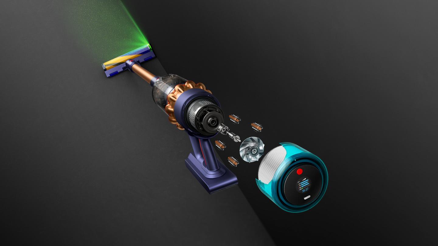 Leistungsstarker Akku-Staubsauger: Dyson Gen5detect