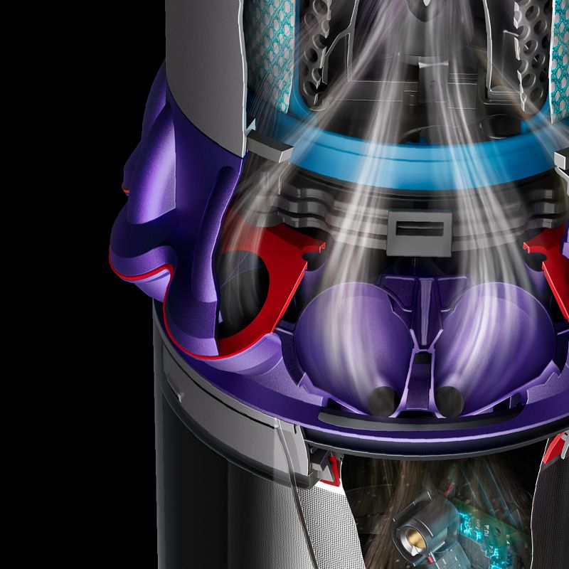 Dyson purple vacuum sale
