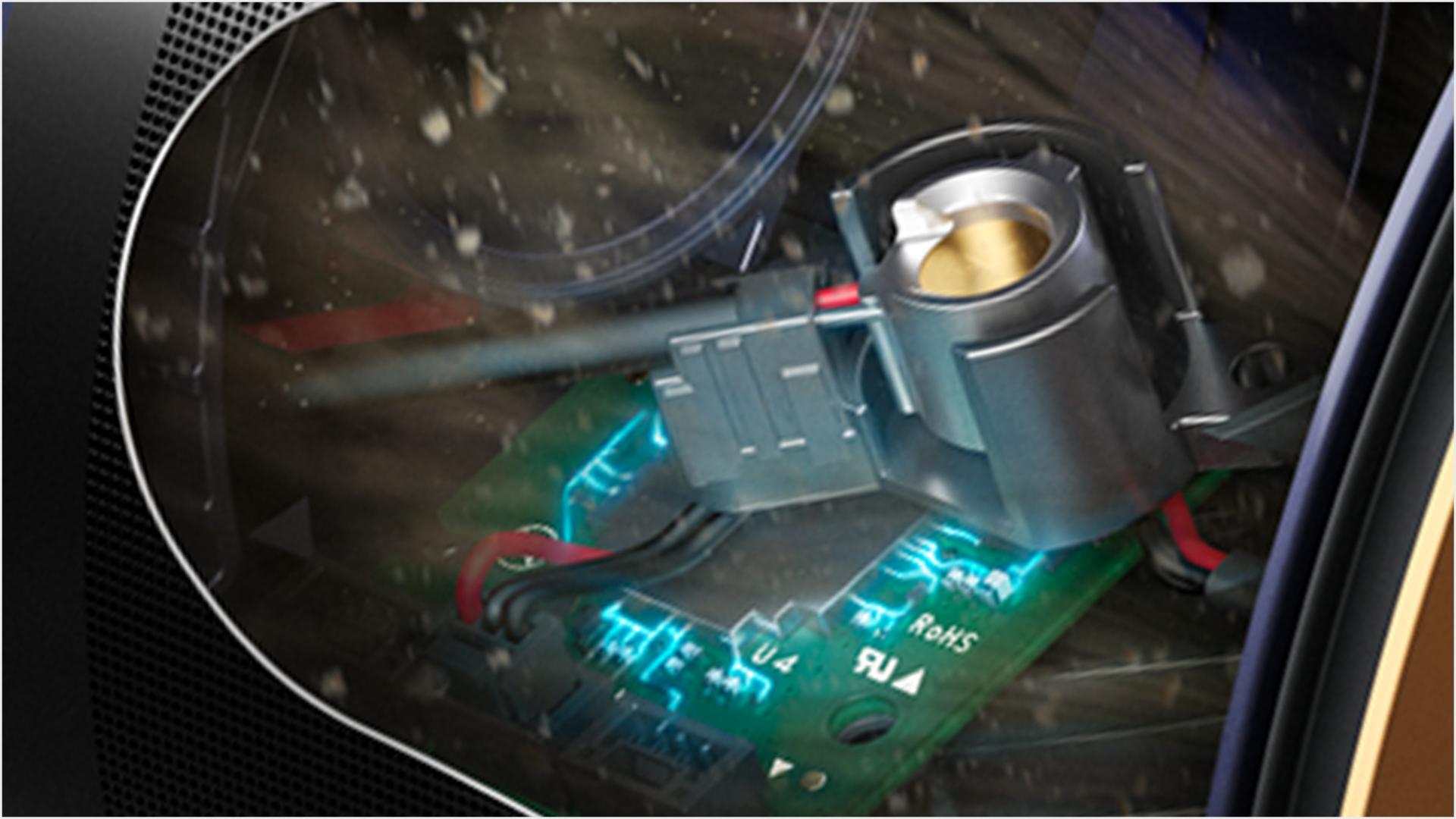 Acercamiento del sensor piezo