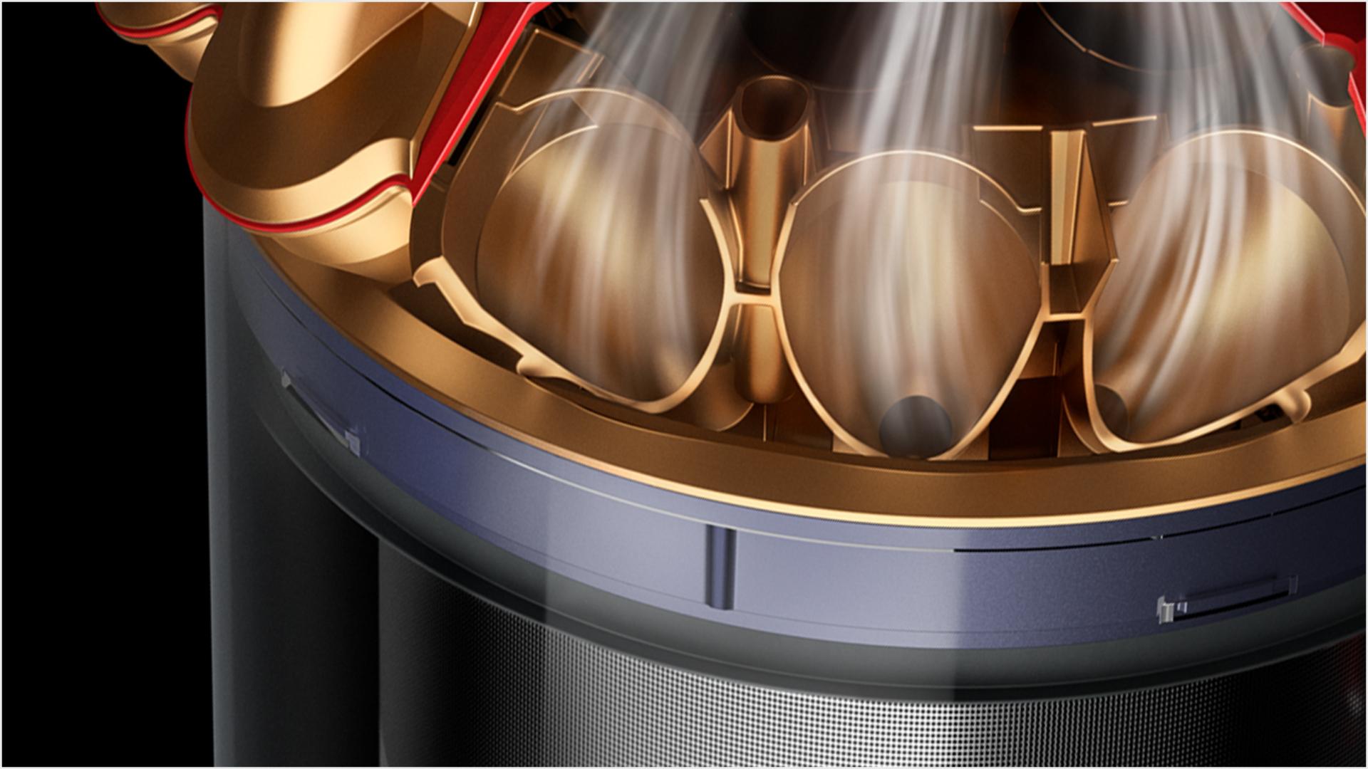 Acercamiento de los ciclones Radial Root Cyclone