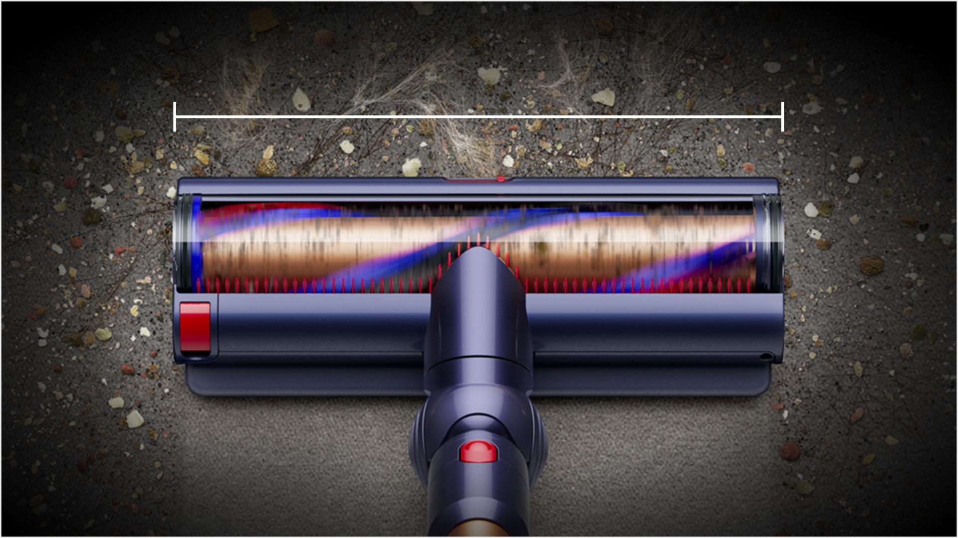 Primer plano del cabezal de limpieza Digital Motorbar XL