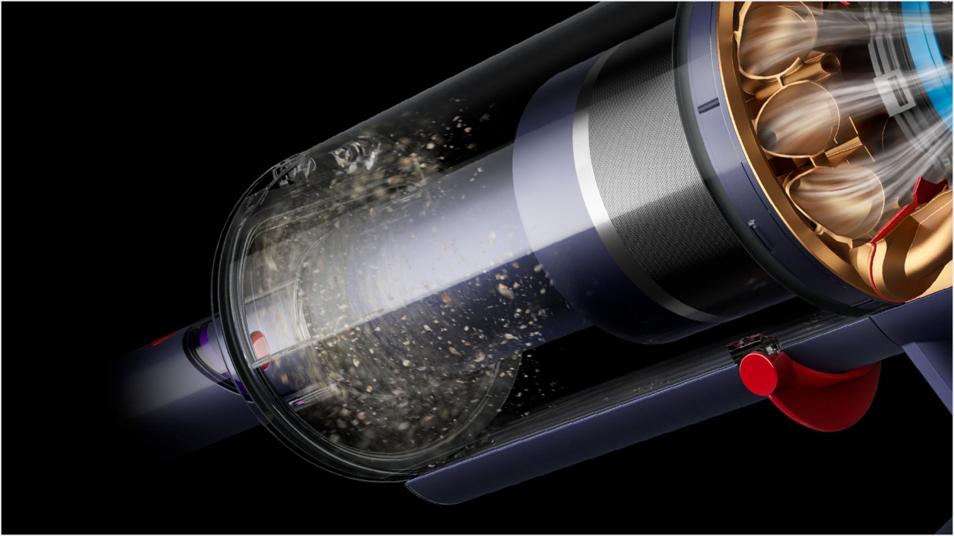 Perfil del contenedor grande.