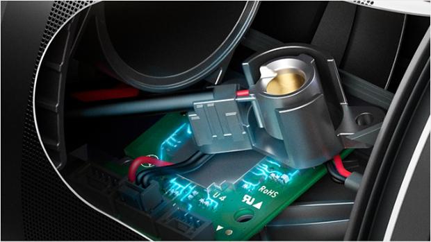 Close up of the Piezo sensor