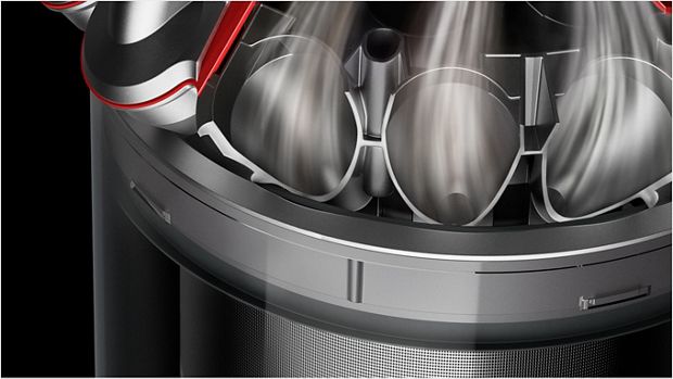 Close up of the Radial Root Cyclones