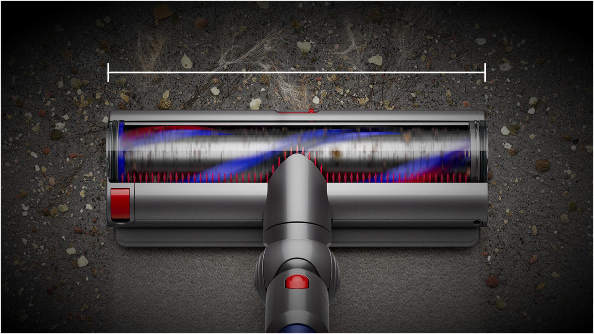 Close up of the Digital Motorbar XL cleaner head