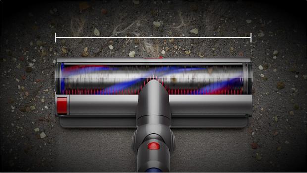 Close up of the Digital Motorbar XL cleaner head