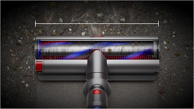 Close up of the Digital Motorbar XL cleaner head