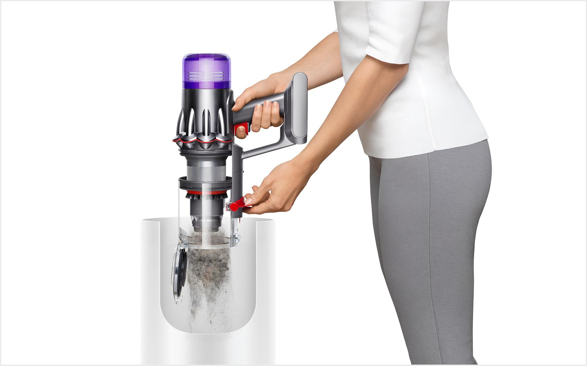 Video showing hygienic bin emptying.