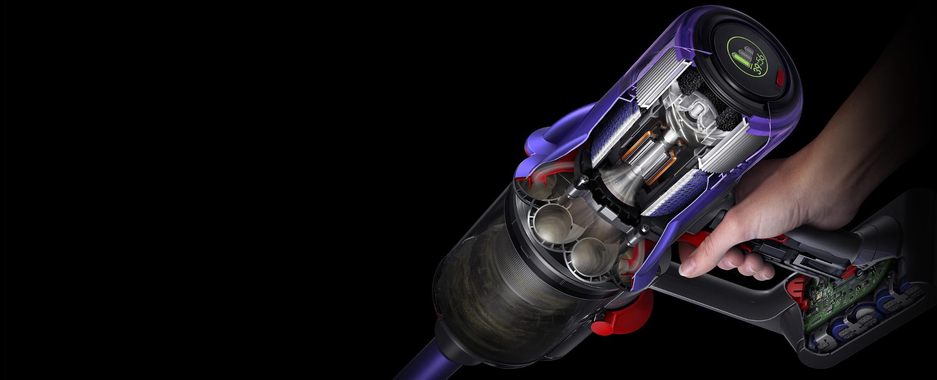 顯示摩打的切面圖。