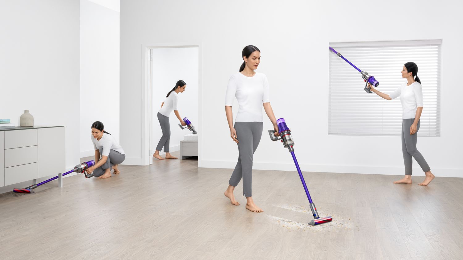 Máy hút bụi Dyson Digital Slim™ Fluffy (Tím/Xám) | Dyson Việt Nam