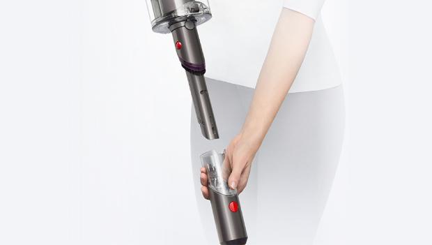 Wbudowana szczotka do zbierania kurzu z końcówką szczelinową