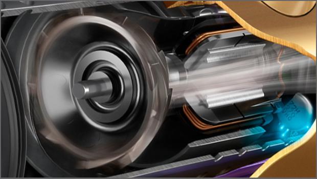 Corte del motor Hyperdymium de Dyson