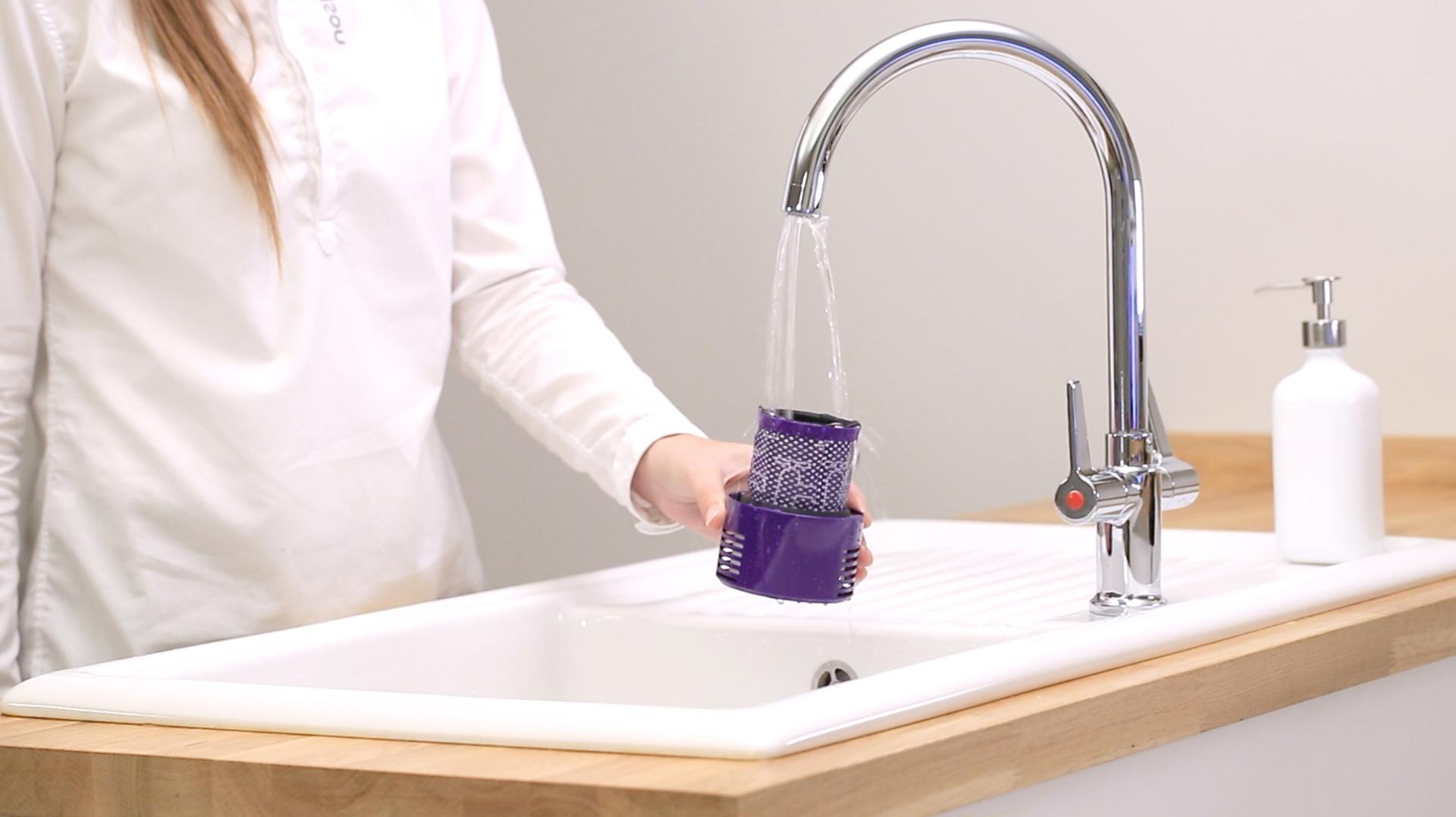 Play the video. How to maintain your Dyson machine.