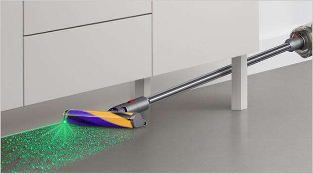 Izgaismots tīrīšanas uzgalis