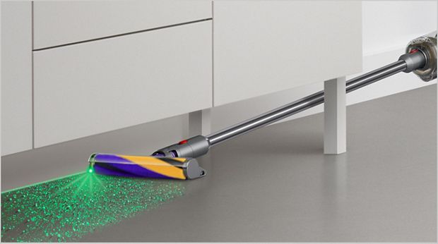 Izgaismots tīrīšanas uzgalis