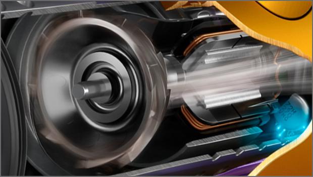 חתך של מנוע Dyson Hyperdymium