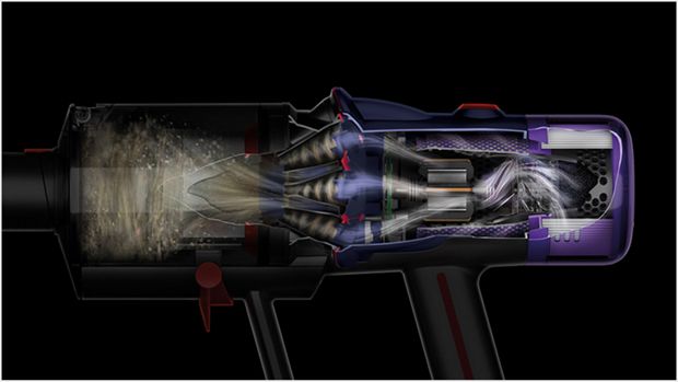 Secțiune prin filtrarea cu mai multe etape