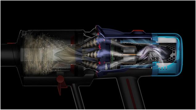 Dyson V12™ Filtrationssystems
