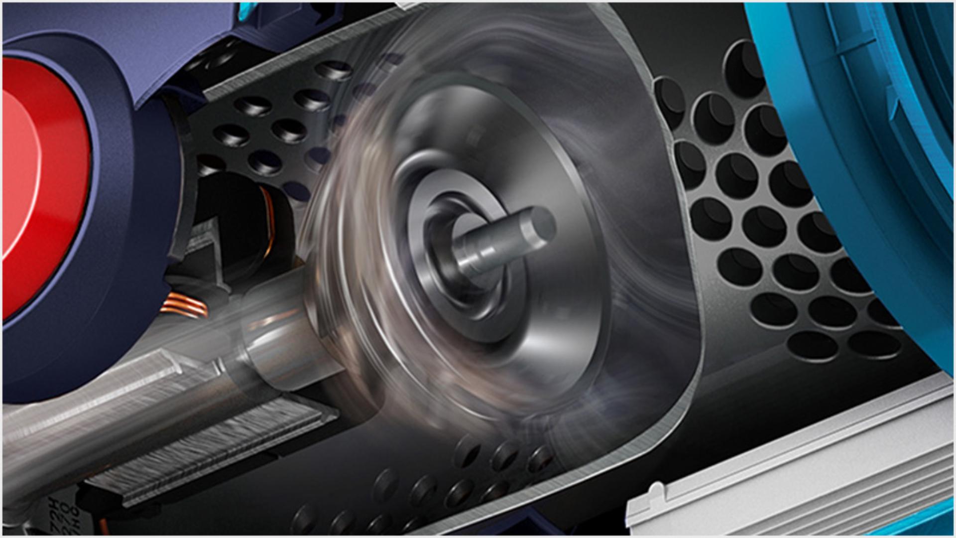 Cutaway of Dyson Hyperdymium motor