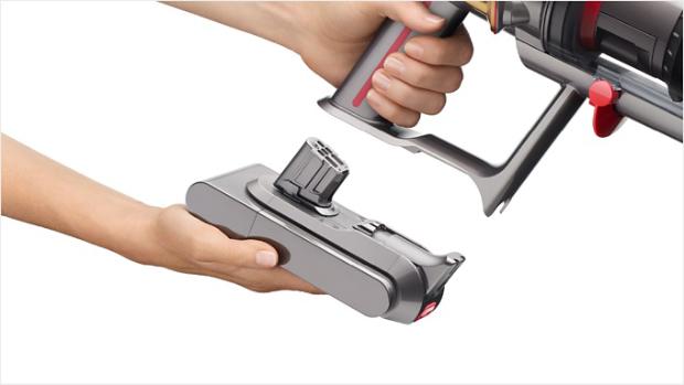 Bateria wyjęta z urządzenia.