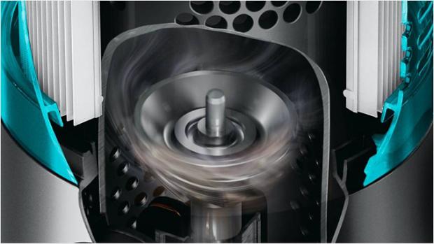 Wnętrze silnika hiperdymowego Dyson.