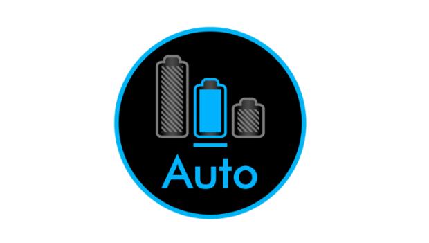 LCD screen showing Auto/Med mode