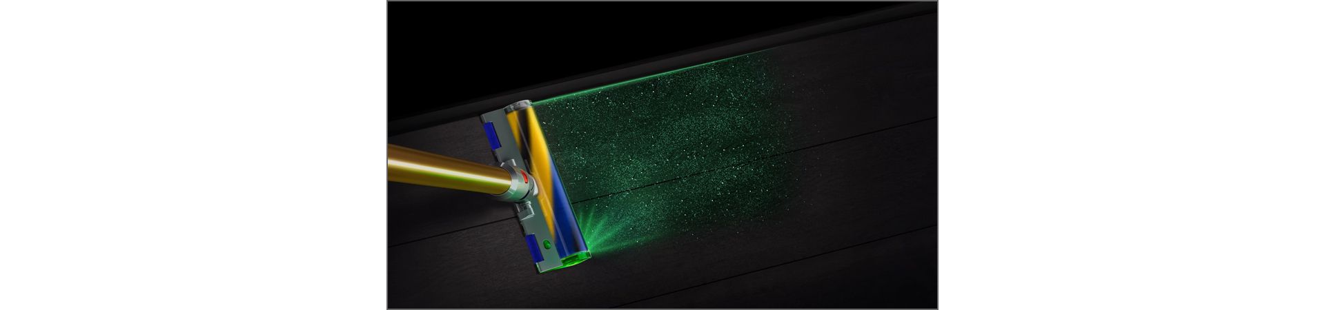 מברשת פלאפי Dyson Laser Slim Fluffy מגלה חלקיקי אבק