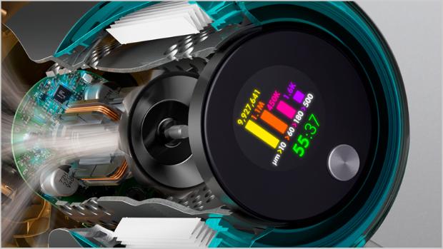 Cutaway of HEPA filter