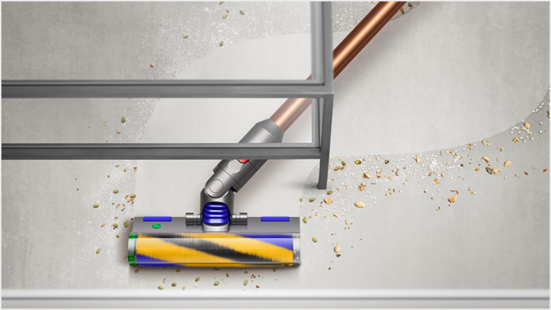 Fluffy Optic cleaner head cleaning under furniture