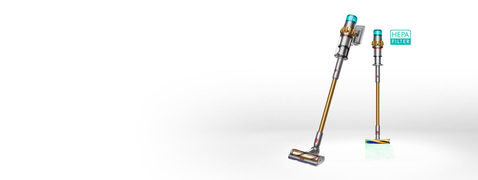 The Dyson V15 Detect vacuum
