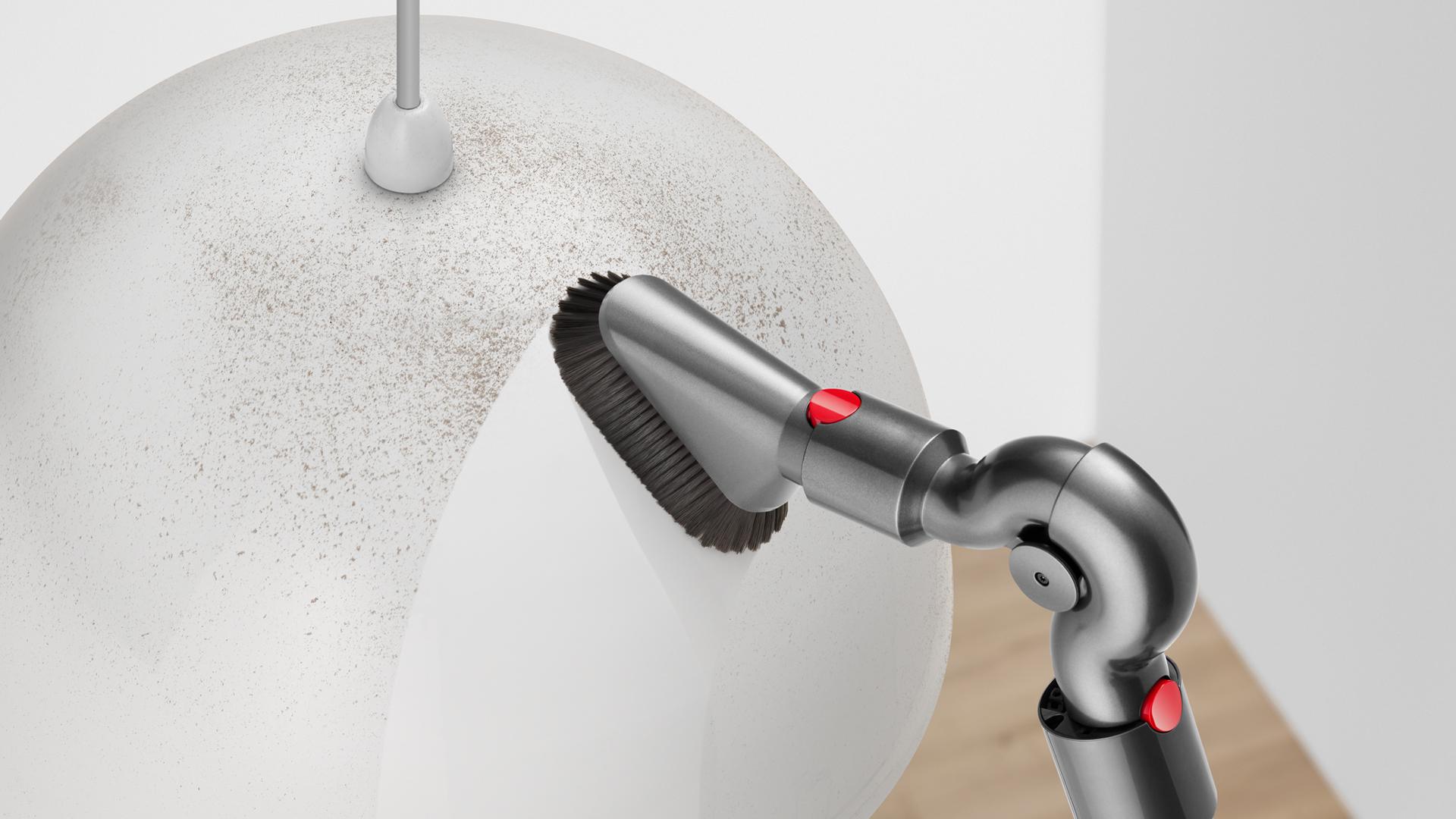 Dyson 高處清潔轉接頭正清潔櫥櫃頂部