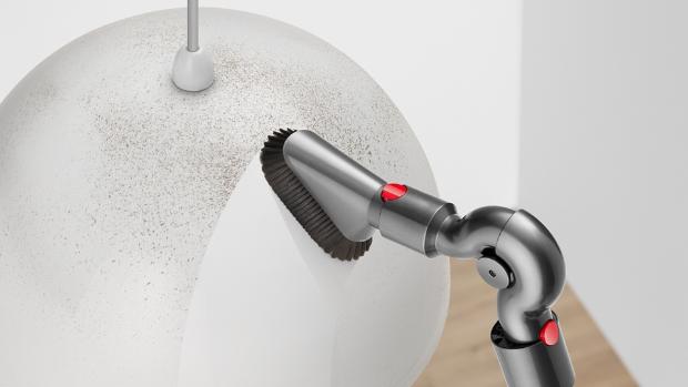 Dyson 高處清潔轉接頭正清潔櫥櫃頂部