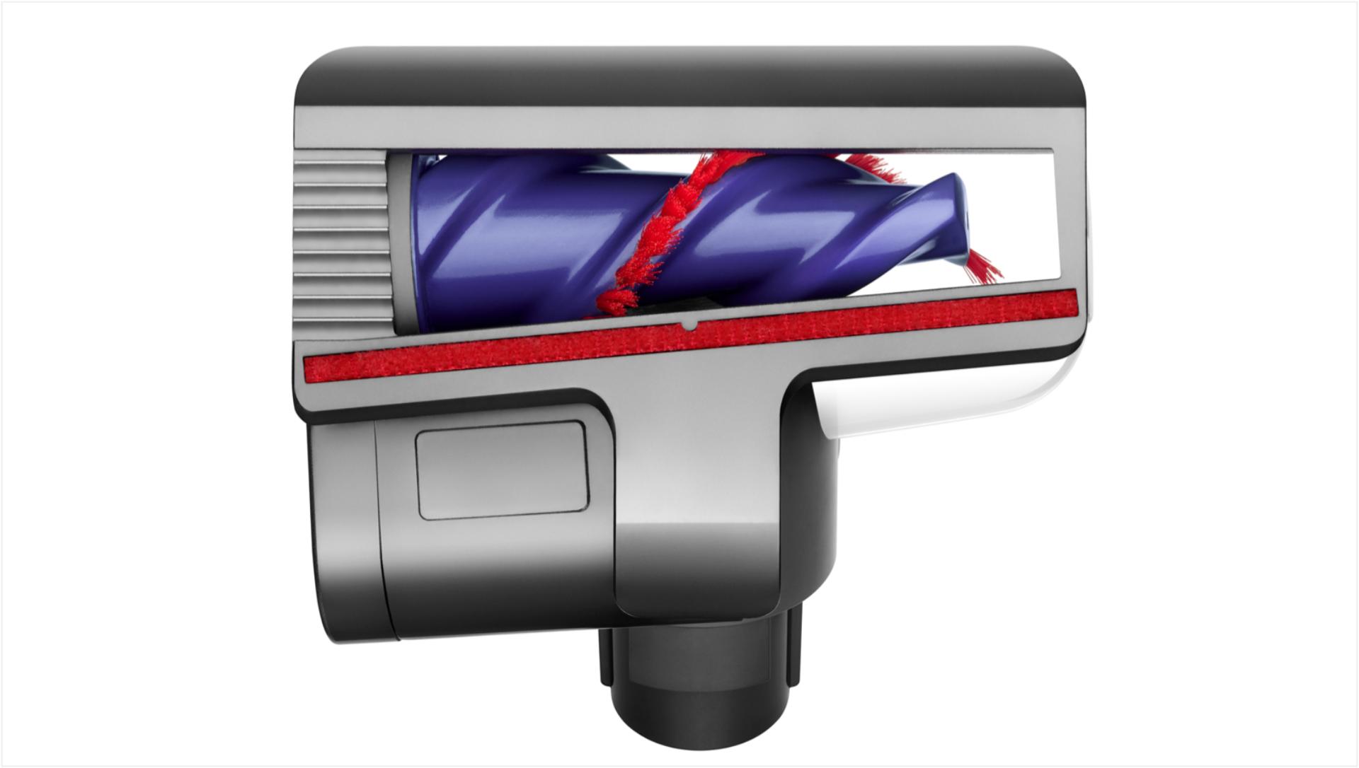 Hair screw tool sucking up long hair